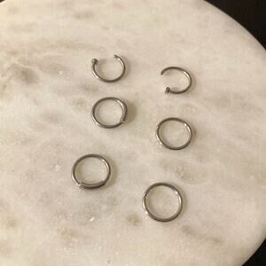 Body piercing body jewelry nose septum ear cartilage 18g